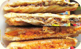 Spicy,sweet and sour sandwitch