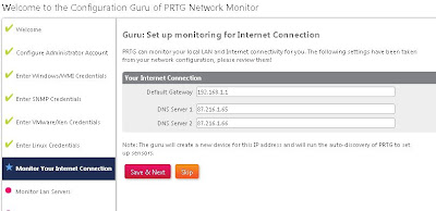 Configuracin inicial de PRTG Network Monitor