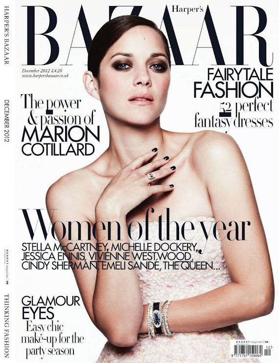 Harper's Bazaar UK - December 2012 - Marion Cotillard
