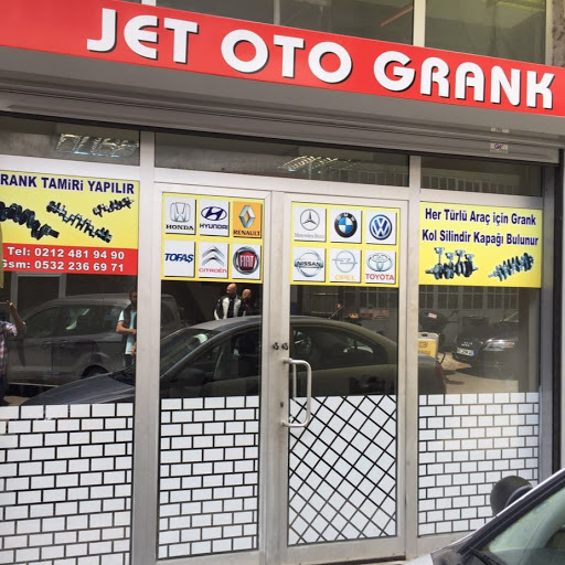 Jet Oto Krank - Krank Mili, Piston Kolu ve Silindir Kapağı logo