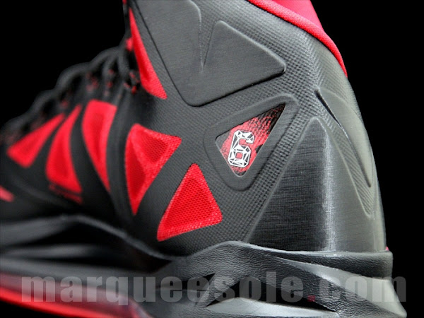 First Look at Nike LeBron X 10 in Black and Red With 6