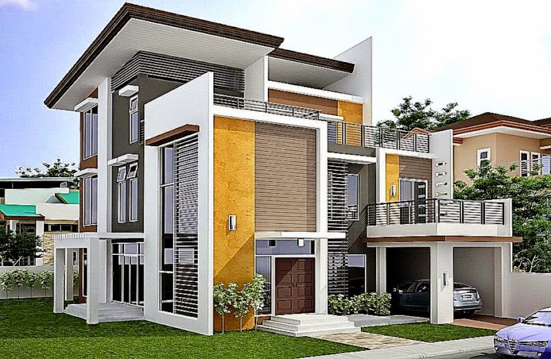 Top Info Gambar Rumah Minimalis 2 Lantai Terbaru, Keramik Dinding