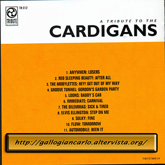 Cardigans - AAVV "A tribute to the CARDIGANS" CD Rock - Pop - Swedish Indie Pop -
