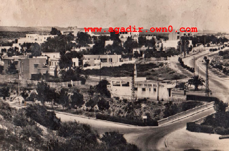 وسط المدينة قبل الزلزال 1960 باكادير Re