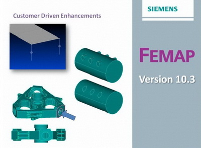 Siemens FEMAP v10.3 (x86 & x64) with NX Nastran-SPYRAL (32bit - 64bit)