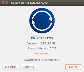 Android y Ubuntu sincronizados por Bittorrent Sync + interfaz