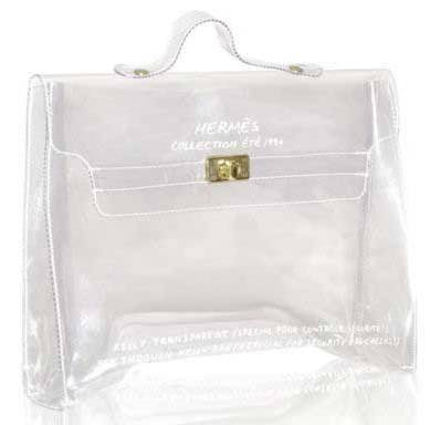 Bag Beggar: The Hermes Clear \u0026#39;Kelly\u0026#39; Bag  