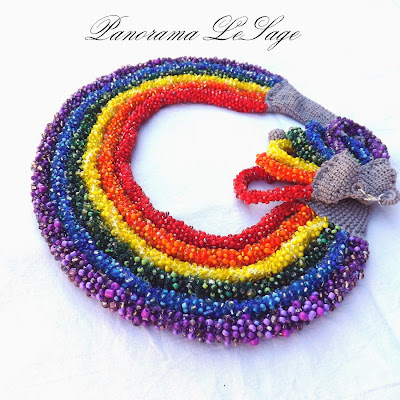Naszyjnik przeciw homofobii tęczowy naszyjnik szydełkowy biżuteria szydełkowa Panorama LeSage tęcza lgbt bransoleta koraliki szklane handmade Necklace against homophobia rainbow crochet necklace crochet jewelry Panorama LeSage lgbt rainbow glass beads handmade bracelet Naszyjnik przeciw homofobii tęczowy naszyjnik szydełkowy biżuteria szydełkowa Panorama LeSage tęcza lgbt bransoleta koraliki szklane handmade Necklace against homophobia rainbow crochet necklace crochet jewelry Panorama LeSage lgbt rainbow glass beads handmade bracelet