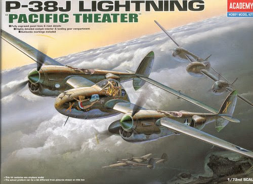  [6 Juin 1944] [Academy] Lockheed P-38J Lightning 72p38bt