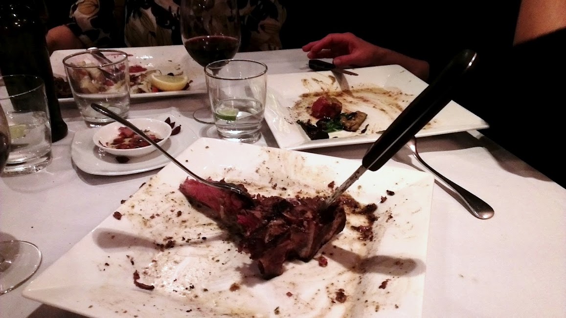 Sostas Argentinian Restaurant 1kg t-bone steak