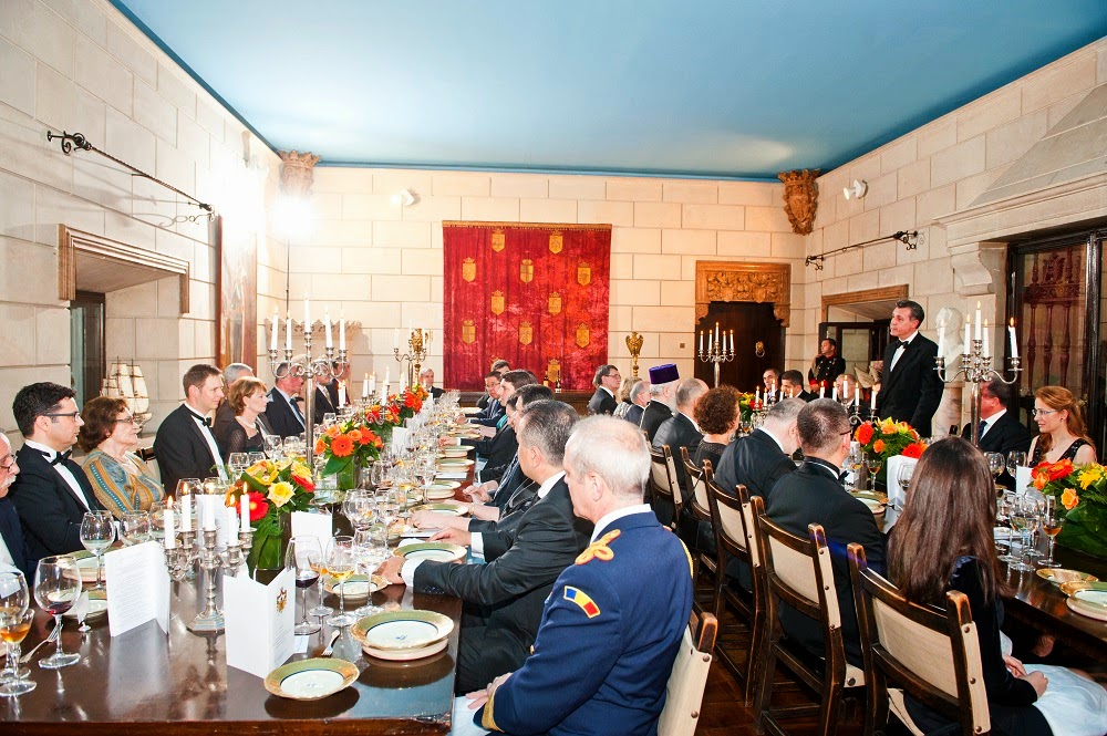 Dineu în onoarea Principelui Leka al II-lea al Albaniei, Palatul Elisabeta, 25 iunie 2014 Dineu în onoarea Principelui Leka al II-lea al Albaniei, Palatul Elisabeta, 25 iunie 2014