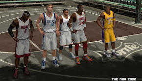 NBA 2K13 Blacktop Mode Roster - All Players Unlocked