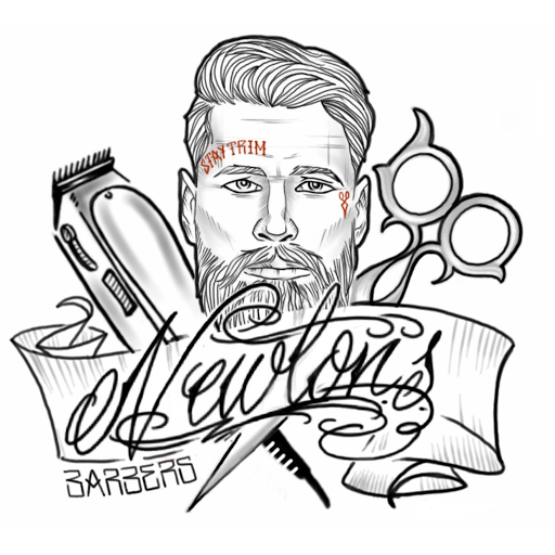 Newtons Barbers logo