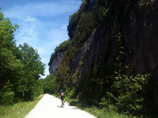 Cliffs on the Katy Trail