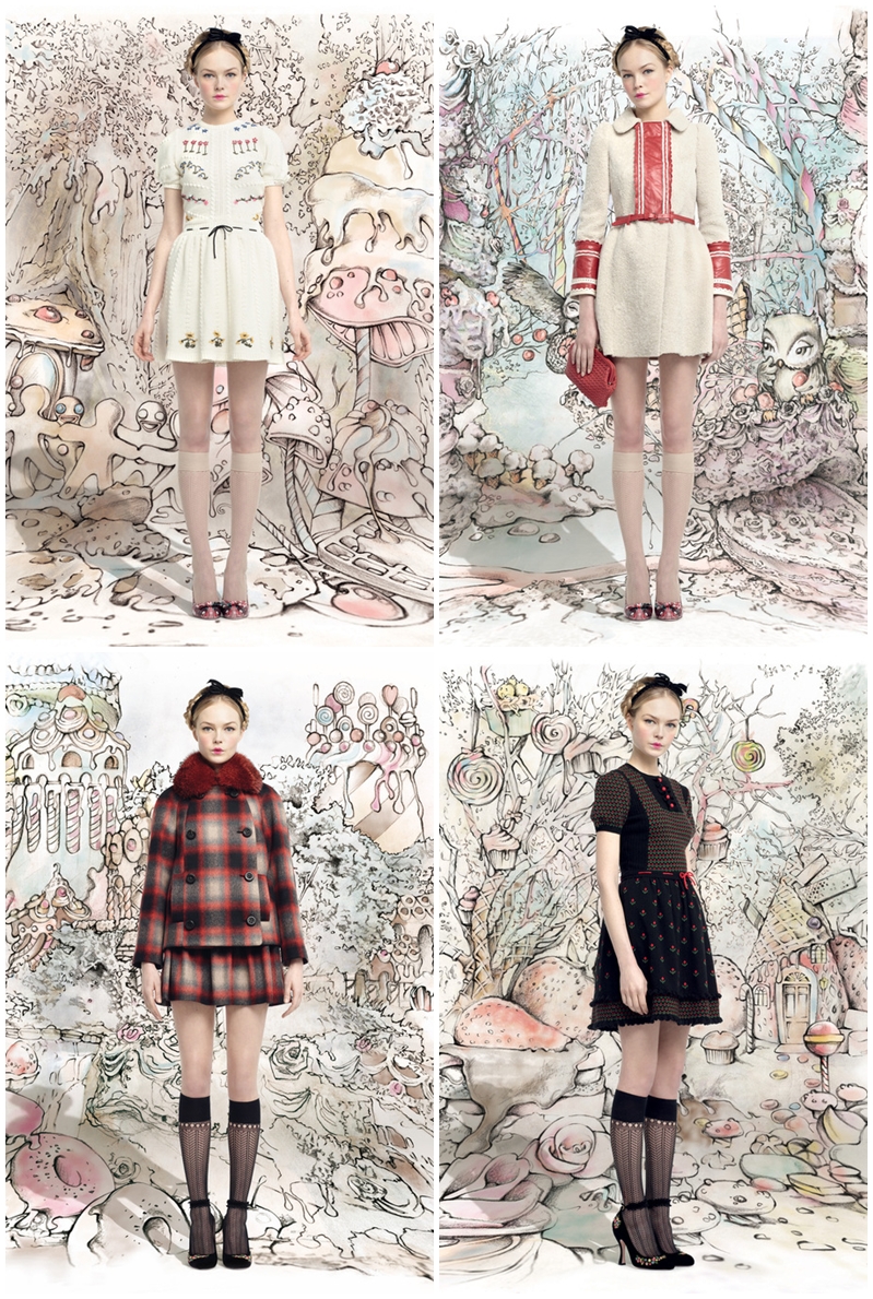 RED VALENTINO Fall 2013  Ready-To-Wear