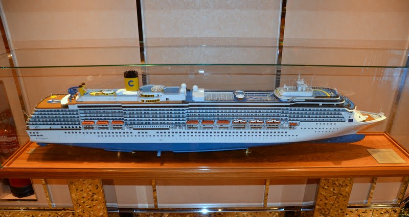 Круизный лайнер Costa Mediterranea: краткий фотообзор