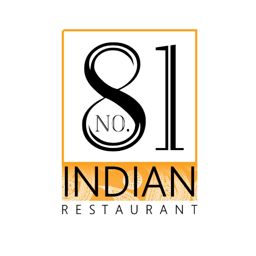 No.81 Indian restaurant logo