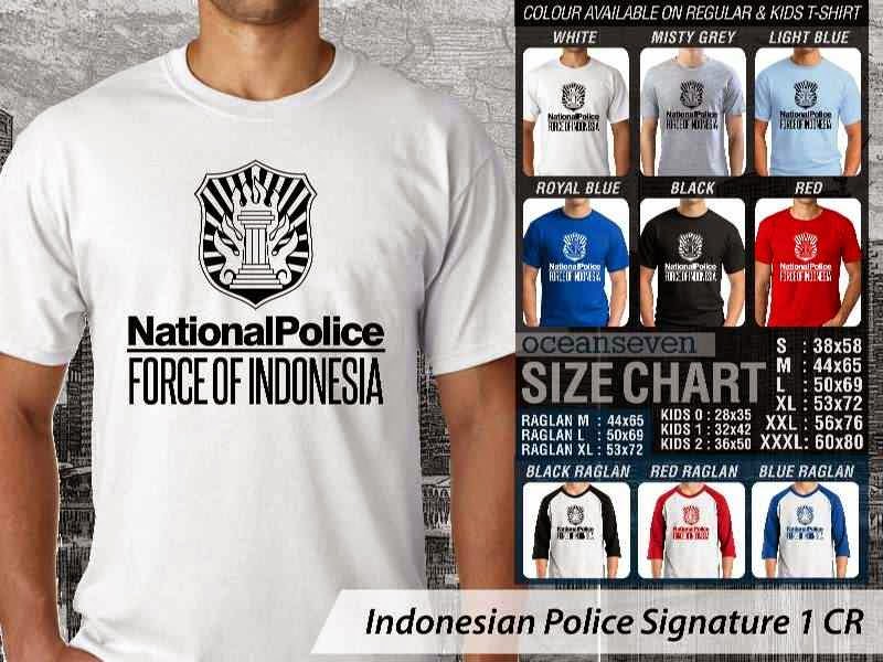 KAOS Indonesian Police Signature 1 | KAOS National Police Force of Indonesia distro ocean seven