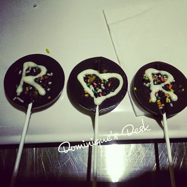 Our Chocolate Lolipops