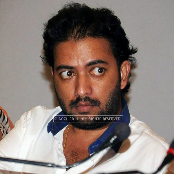 Ameya Khopkar during a press conference at Hotel Centre Point in Nagpur.