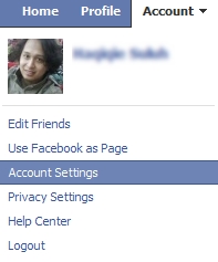 Facebook Account Settings Facebook Account Settings
