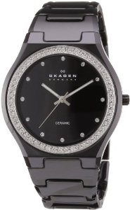  Skagen Women's 813LXBC Ceramic Black Ceramic Crystal Watch
