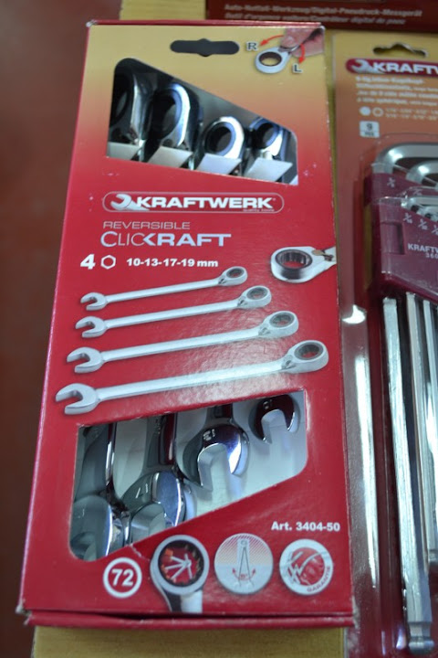 Llave combinada carraca D-CLICKRAFT 13 mm KRAFTWERK 3401-13