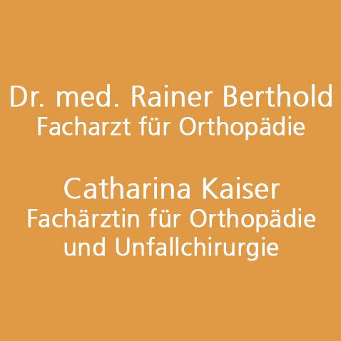 Dr. med. Rainer Berthold