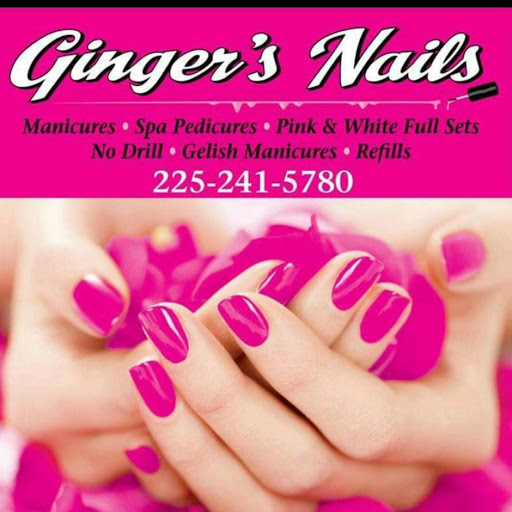 Gingers Nails logo