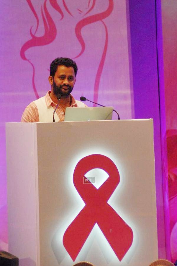 Resool Pookutti during a seminar on Breast Cancer awareness, organised by Prashanti Cancer Care Mission, in Pune, on July 24, 2014. (Pic: Viral Bhayani)