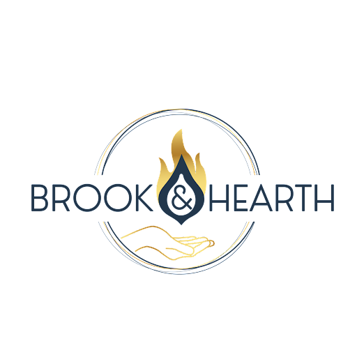 Brook and Hearth Salon logo