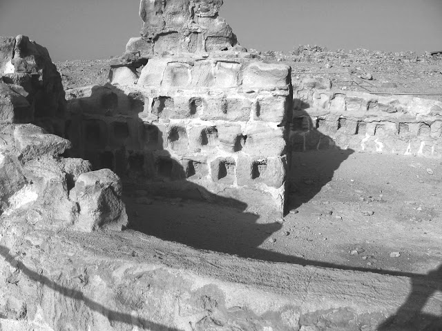 The interior of Masada. The interior of Masada.