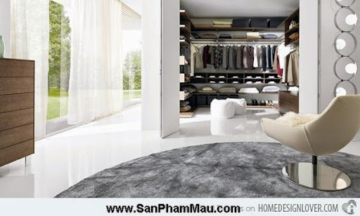 Các mẫu thiết kế phòng thay đồ tham khảo P1-1