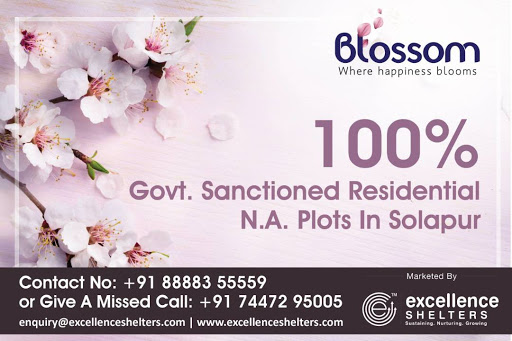 Blossom - Where happiness blooms, Gat No 393 & Sr. No. 12/1A/1,, Salgarwadi , North Solapur,, Solapur, Maharashtra 413005, India, Property_Developer, state MH
