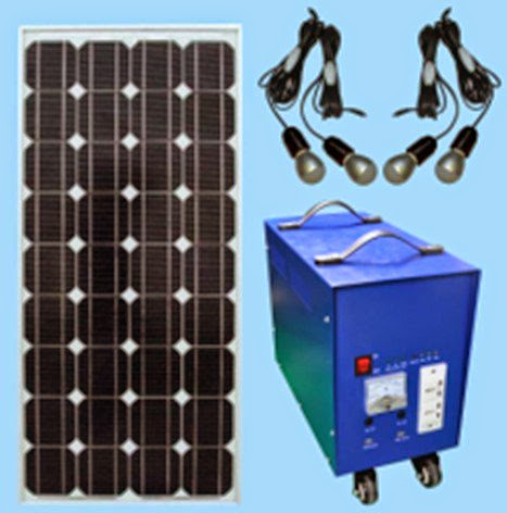  100w Solar Home System ,Solar Light ,Suitable for the Area No Electric