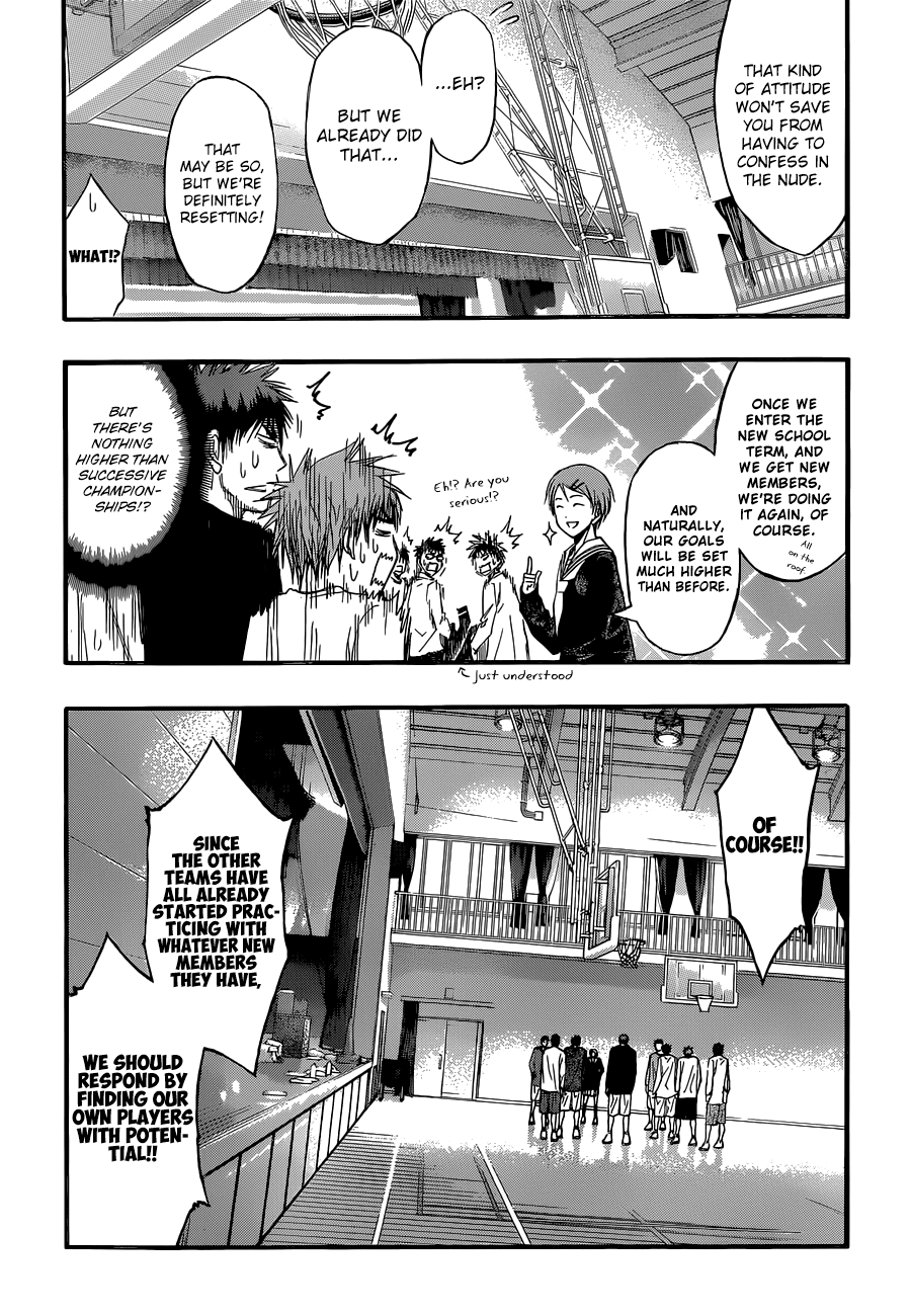 Kuroko no Basket Manga Chapter 275 - Image 16