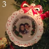 retro perm ornament