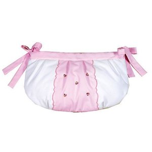 Picci Dafne Toy Bag in Pink and White