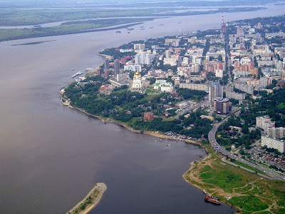極東ロシア・サハリン旅行記|広大なアムール川とハバロフスクの街並み