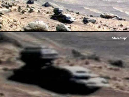Unusual Object Alien Vehicle On Mars Caught By Spirit Rover 2013