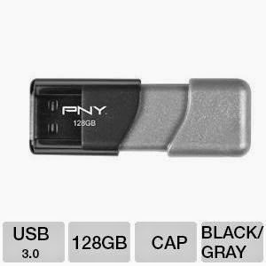  PNY Turbo High Performance USB 3.0 Pen Drive (P-FD128TBOP-GE)