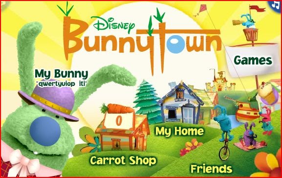 Bunnytown on playhouse disney games