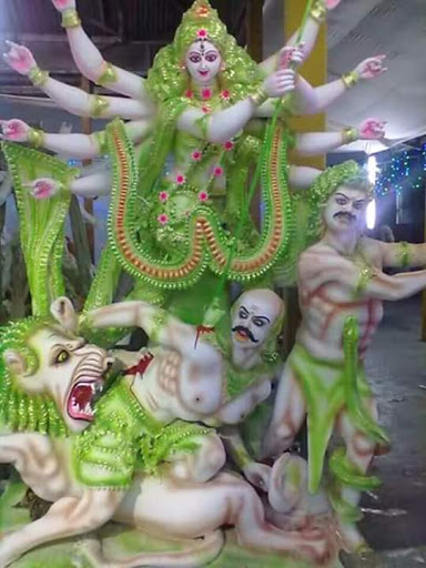 Durga Mandir, NC Chatterjee Rd, Ariadaha, Kolkata, West Bengal 700057, India, Religious_Institution, state WB