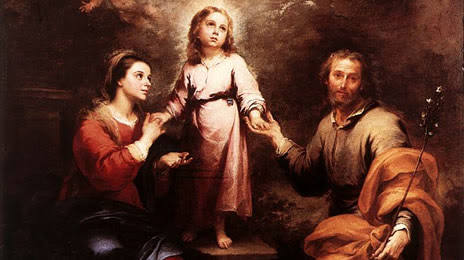 La Sagrada Familia de Nazaret (Bartolomé Esteban Murillo)