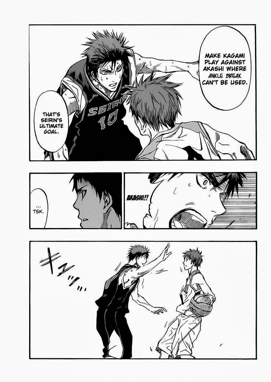 Kuroko no Basket Manga Chapter 240 - Image 11