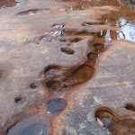 Rock texture near Emerald Pool (160309)