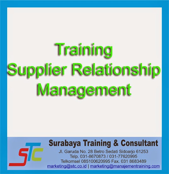 Surabaya Training & Consultant, Training Supplier Relationship Management