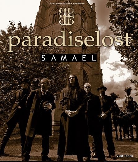 Paradise Lost / Samael / Adagio @ Elysée Montmartre, Paris 19/12/2011