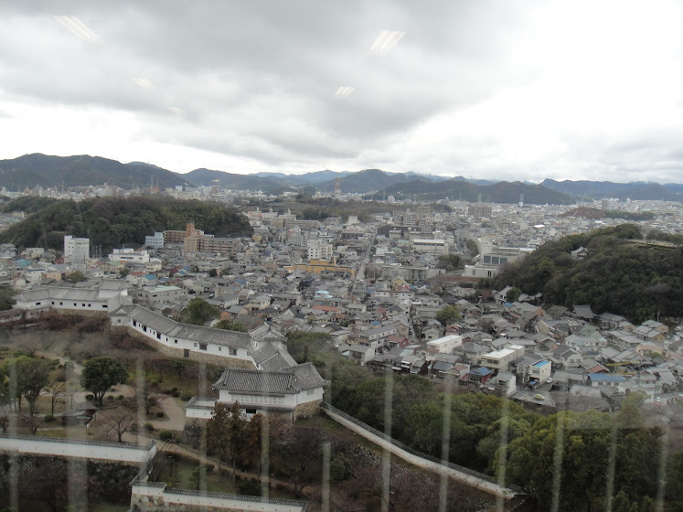 Himeji Town from Egret's eye