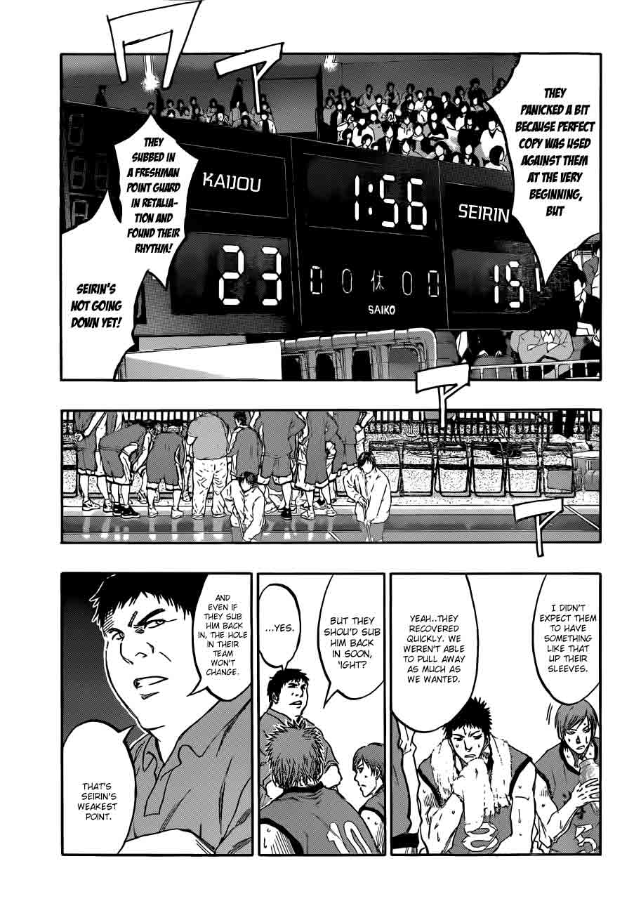 Kuroko no Basket Manga Chapter 188 - Image 05
